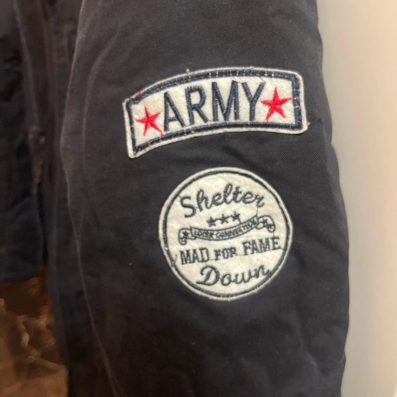 ZICAC Rocket Rugged 1965 Durable Black WARM Cotton Coat/ Jacket Womens Size M - Picture 4 of 9